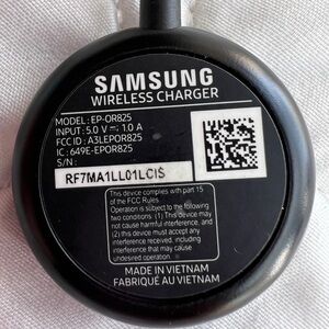 Samsung Black Wireless Charger